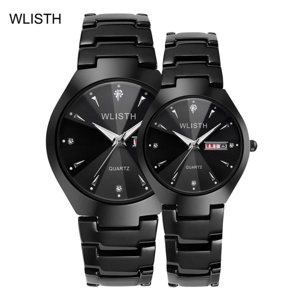 

2019 new models men women wrist watches romantic couple solid strap quartz bussiness wrist watches lovers couple, Slivery;brown