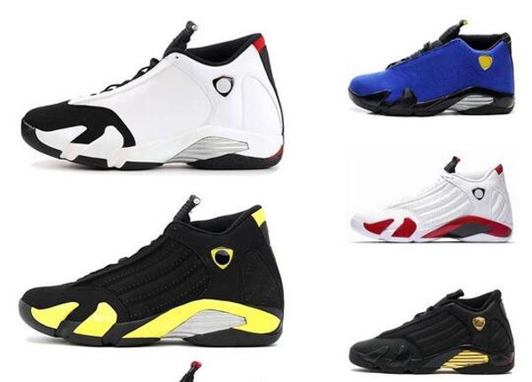 

2019 designer 14 14s men basketball shoes university red last scandy cane black toe defining moments mens trainers sports sneakers 7-13