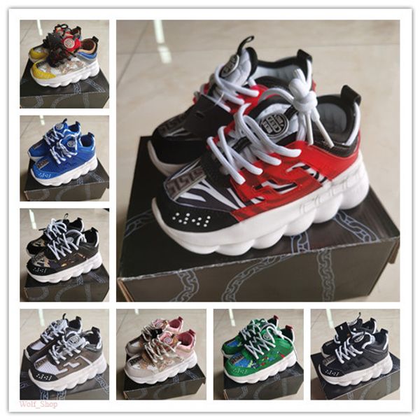 

versace 2020 chainz black kids цепная реакция обувь белый цветочные дети обувь snow leopard кожа мода повседневная кроссовки