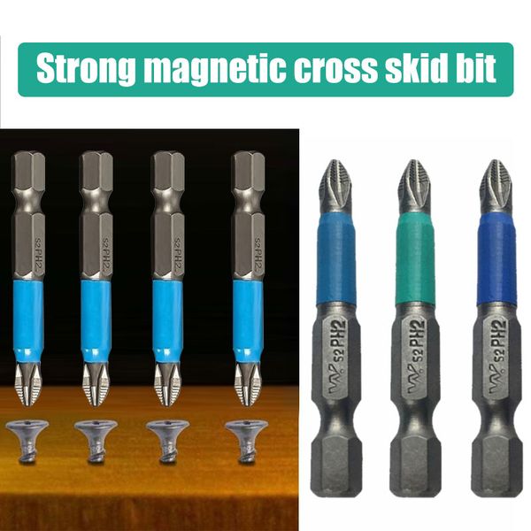 

ph2 random color screw driver hex shank drywall parts screwdriver drill bit tool accessories portable magnetic connection post