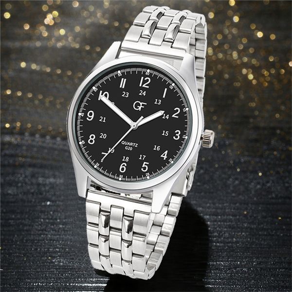 

men watch relogio masculino analog sports wristwatch display date men's quartz watch business men 2019, Slivery;brown