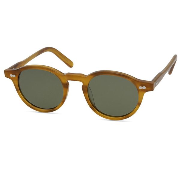 

новые поляризованные солнцезащитные очки женщины личность открытый солнцезащитные очки мужчины и женщины классический ретро круглый glaess с