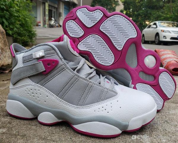 

six rings shoes of the air series women sports j6 basketball shoes j6 six crown lady's casual shoes 36-39