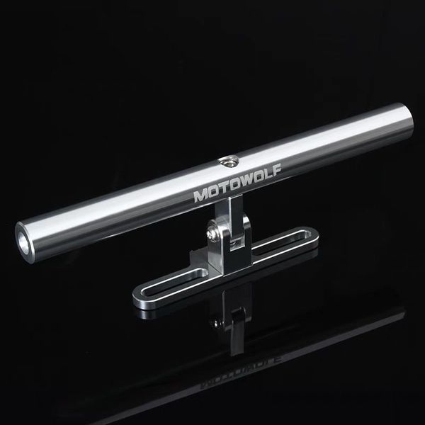 

2018 2019 car styling motowolf motorcycle modified phone holder bracket mount al 180 horizontal rotation cool styling