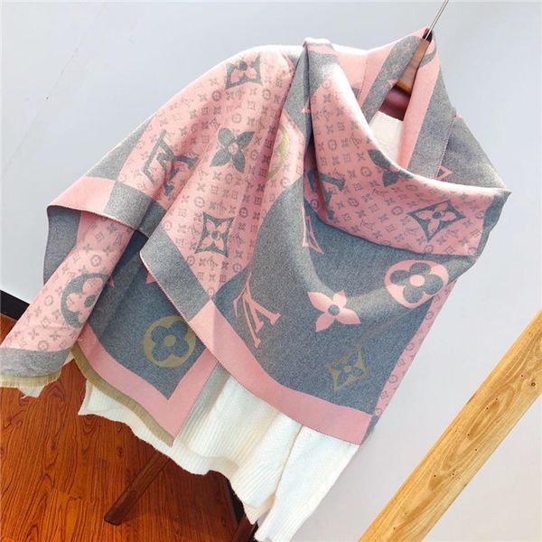 

2020 Top26 Luxury Star с той же самой моды дамы кашемира шарф конструктора шали шарф дамы Зимний теплый шарф Размер 180 * 30 см