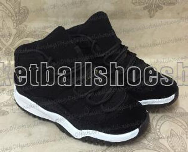 

j11 11s slam dunk sports sneaker black basketball shoes patent leather black gold pure original men shoes sport shoes with box 1