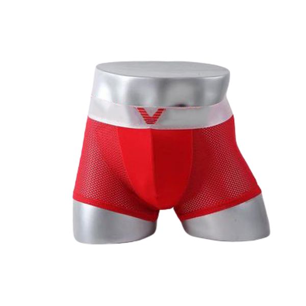

mens brand underpants 2019 designer solid color underwear casual breathable luxury boxers active nightwear for boys wholesale 2019 new.n00, Black;white