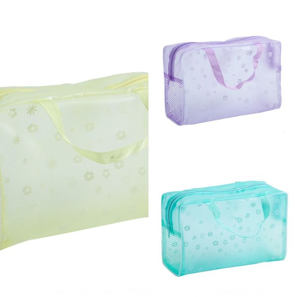 

portable pvc travel waterproof clean and clean washing portable cleaning bag transparent washing bag