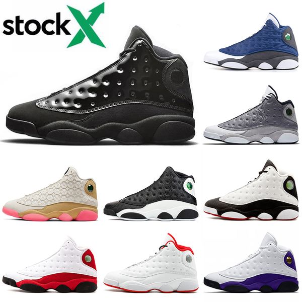 

cap and gown 13 13s sell mens women basketball shoes flint atmosphere grey luxury jumpman sport reverse game sneakers wholesale, White;red