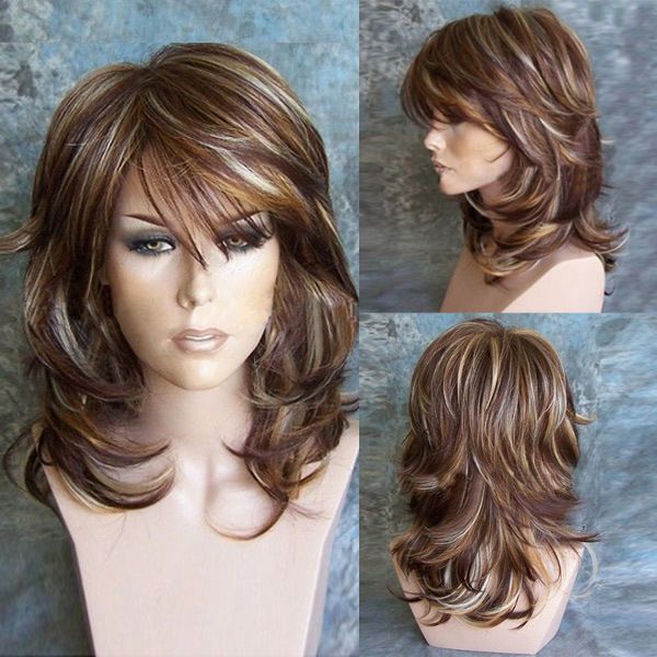 Women Short Curly Wig For Women Mixed Brown Blonde Heat Resistan Synthetic Hair Wigs Lace Wig Uk Janet Collection Synthetic Hair Wig Helen From
