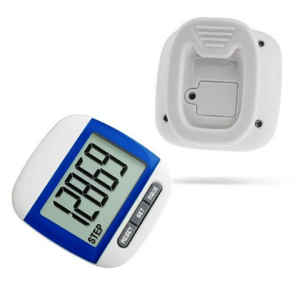 

1pc new and multi-function lcd display pedometer jogging step pedometer walking calorie distance counter blue