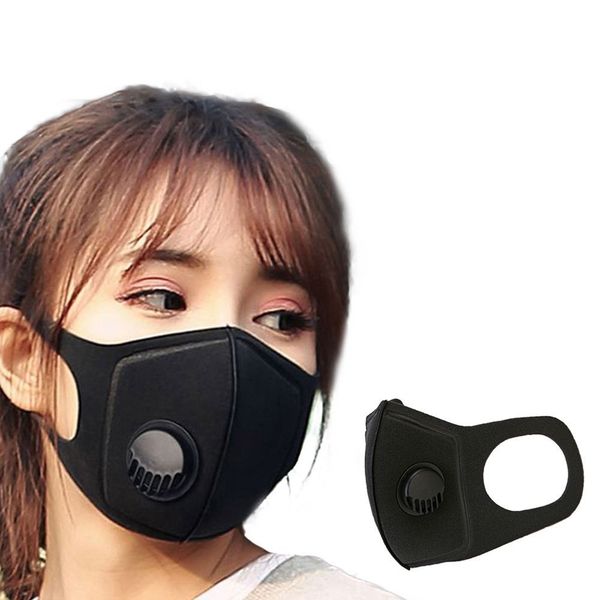 

designer face mask respiratory dust mask upgraded version anti-fog haze dust pm2.5 pollen 3d cropped breathable valve mask