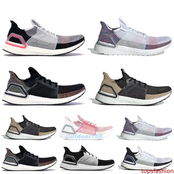 

2019 ultra 5.0 primeknit running shoes with designer sneakers core black raw sand ultra men women sport sneakers