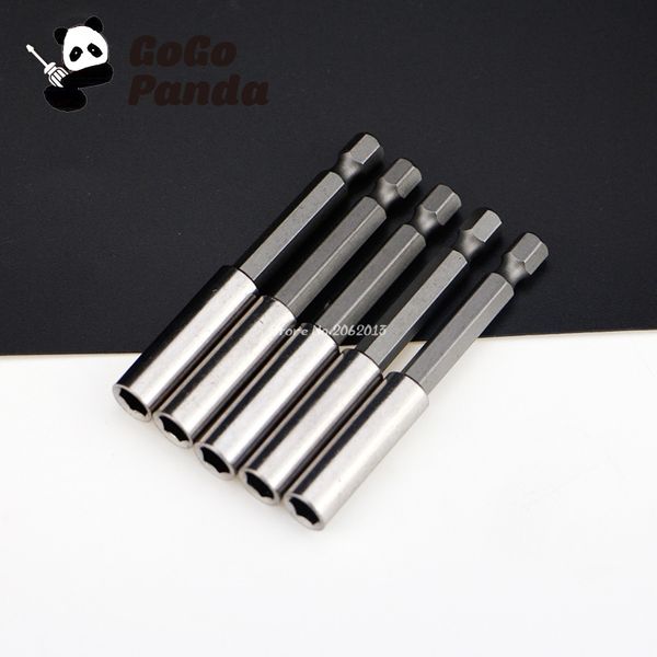 

5pcs/lot magnetic-holder for 1/4" 6.35mm hex shank 40acr material 60mm 75mm 100mm