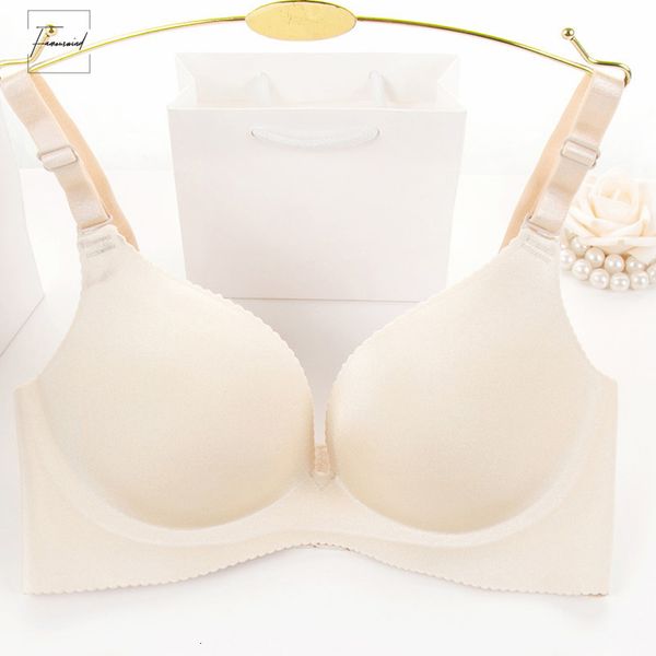 

fashion seamless bra one piece push up breathable female underwear brassiere bras for women new bralette, Red;black