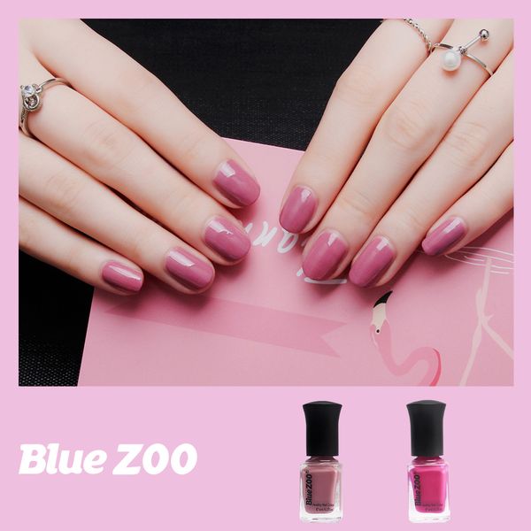 

6ml/bottle 2 color pink series water gel nail polish glitter chameleon temperature nail lacquer varnish uv gel oil