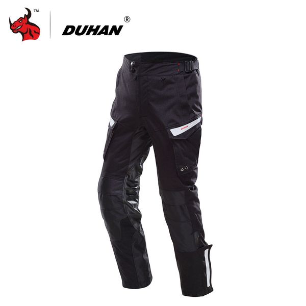 

duhan waterproof motorcycle pants motorcycle enduro riding trousers motocross off-road racing pants pantalon motocicleta black, Black;blue