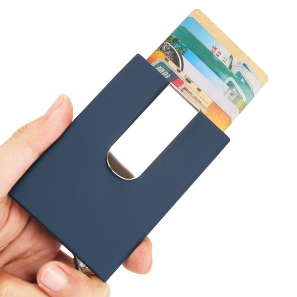 

25#bank package card holder business card case box, Red;black