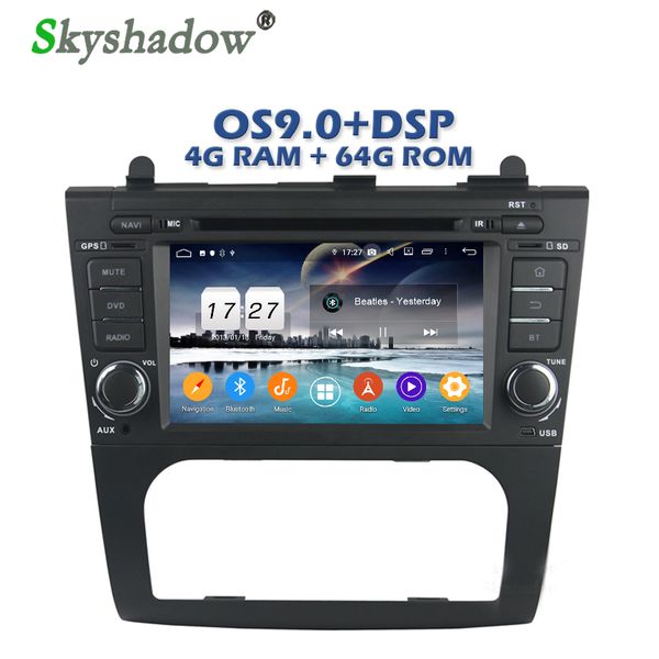 

px6 dsp android 9.0 4g + 64gb 8core car dvd player gps map radio wifi ips bluetooth for tenna altima 2007 2008- 2011 2012