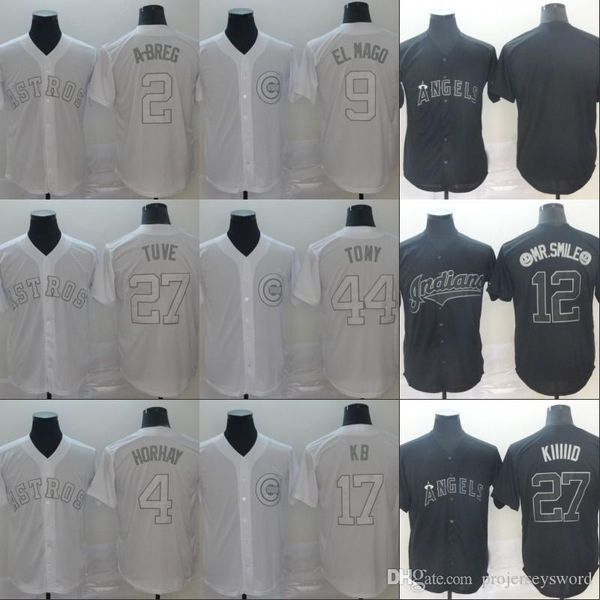 

Mens Alex Bregman A-BREG George Springer HORHAY Jose Altuve Tuve Mike Trout Kiiiiid Francisco Lindor MR.SMILE 2019 Players Weekend Jerseys