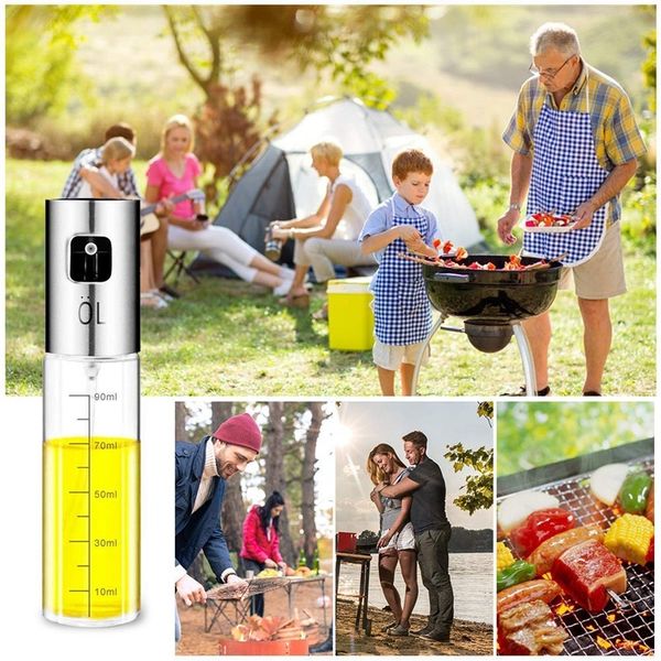 

oil sprayer,stainless steel vinegar sprayer,spray with portable brush,barbecue olive oil glass bottle 100 ml for kitchen,cooking