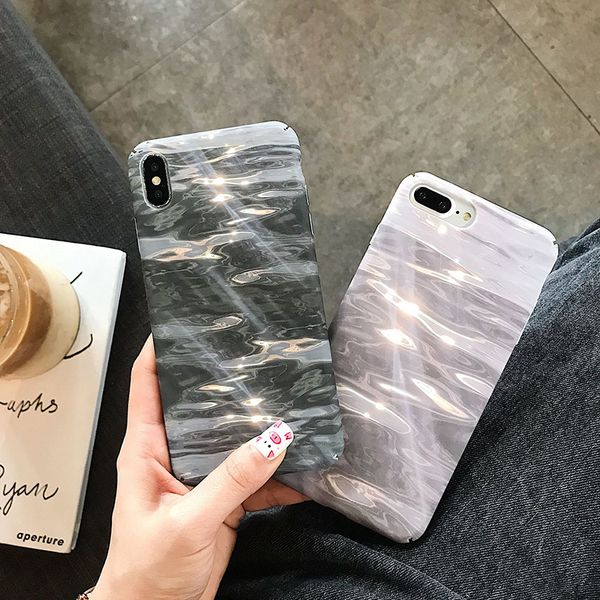 

для iphone xr xs max чехол для телефона sunshine water ripple 6 7 8 x plus pc matte all inclusive жесткий чехол для мобильного телефона