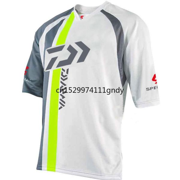 

2020 new breathable anti-uv fishing shirt outdoor sport clothing summer man running quick dry hiking t-shirt fishing clothes, Gray;blue