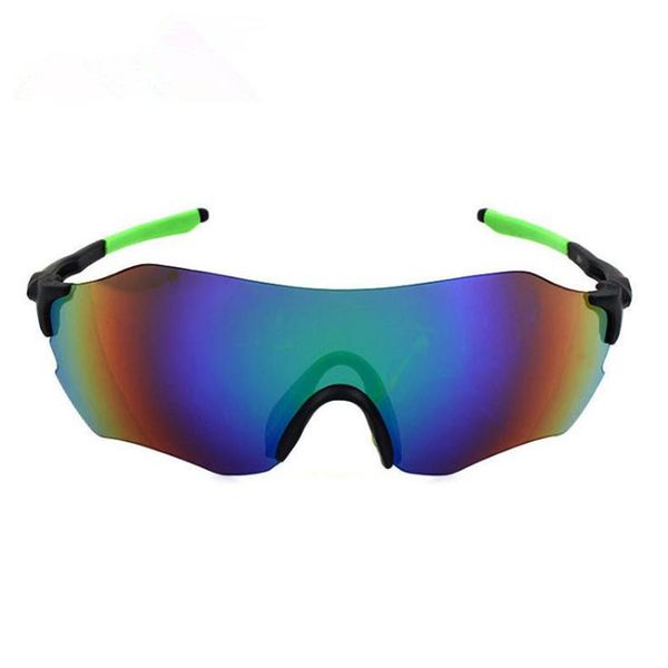 

fashion men outdoor sports sunglasses rimless cycling sun glasses goggles anti-uv spectacles siamese lens eyeglasses a, White;black