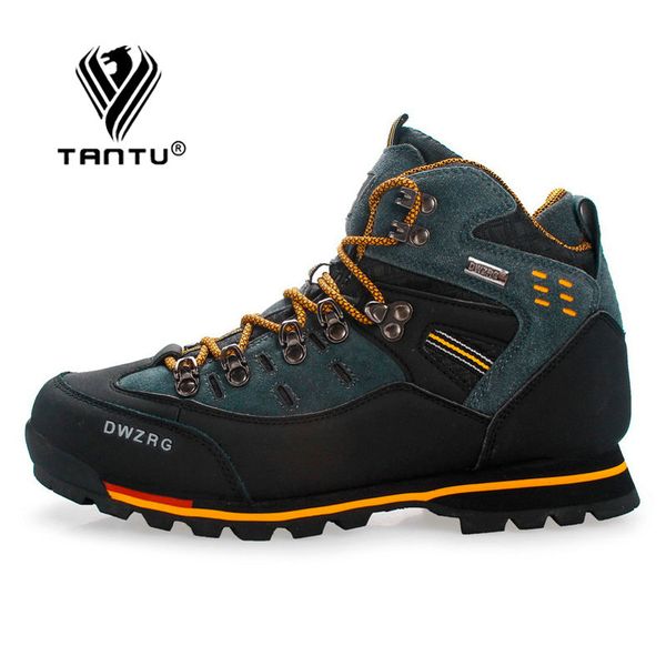 

tantu men hiking shoes waterproof leather shoes climbing & fishing new popular outdoor men high winter boots