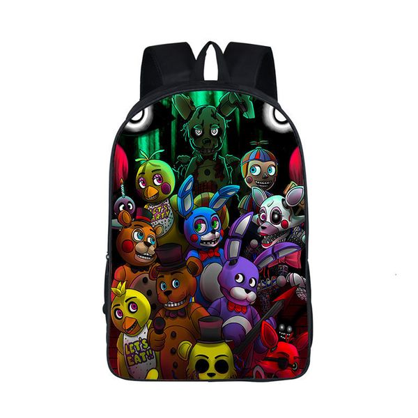 

designer backpack five nights at freddy backpack women men fnaf school bags teenager kids bagpack nights at freddys bag children bags