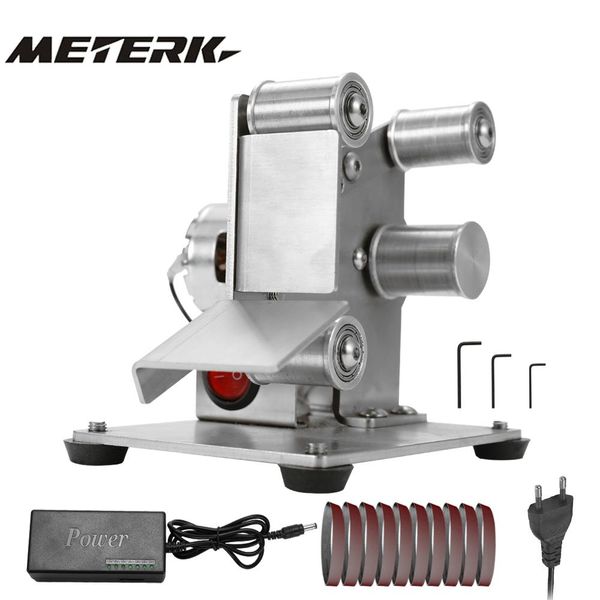 

multifunctional professional grinder mini portable electric belt sander diy polishing grinding machine cutter edges sharpener
