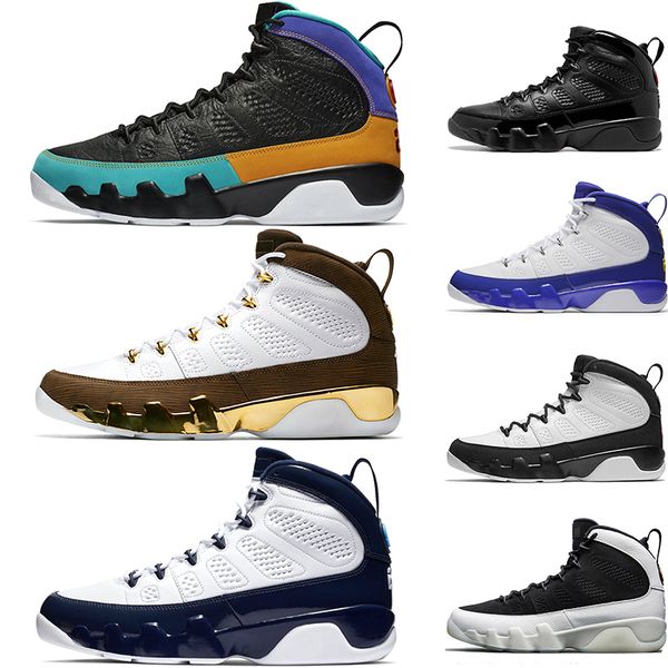 

fashion 9 men basketball shoes 9s dream it unc bred la mens designer trainer sports athletic sneakers size 41-47 wholesale
