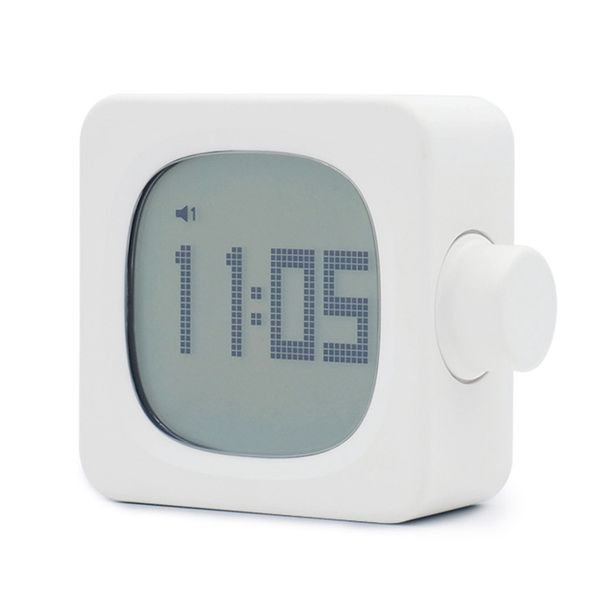 

multi-function timing square led alarm clock bed mute alarm clock usb charging
