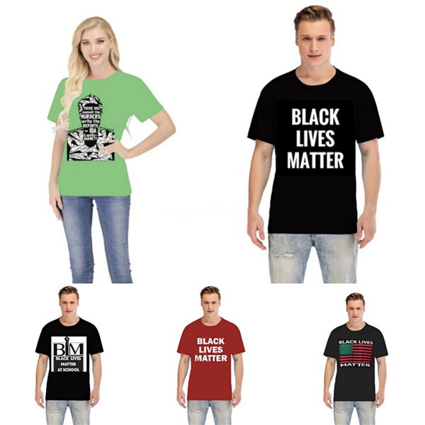 

black lives matterfashion designer short t-shirt european style men's round neck t-shirt 100% cotton short-sleeved men's clo #9, Gray;blue