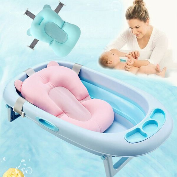 2019 Baby Bath Tub Pillow Pad Air Cushion Floating Soft Seat Infant