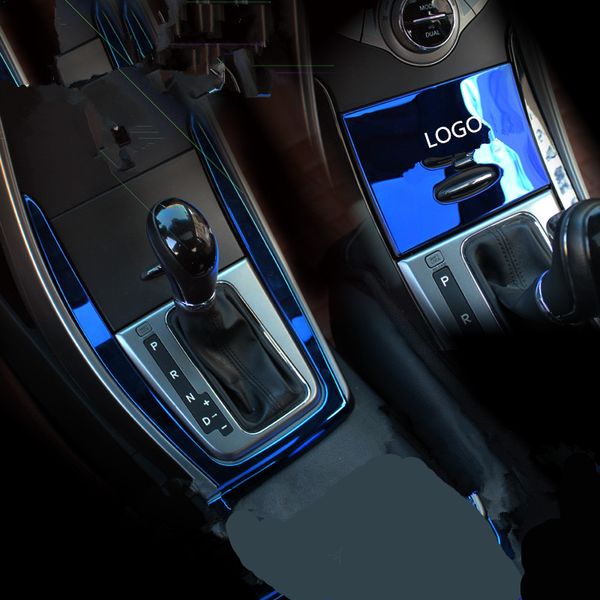 

blue stainless steel central instrument panel buttons frame for elantra 065a