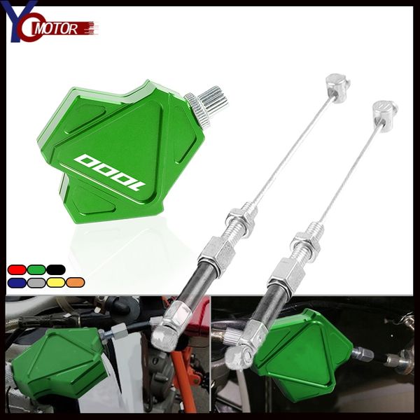 

for z1000sx z1000 sx 2011-2016 2015 2014 2012 motorcycle cnc aluminum motor stunt clutch lever easy pull cable system