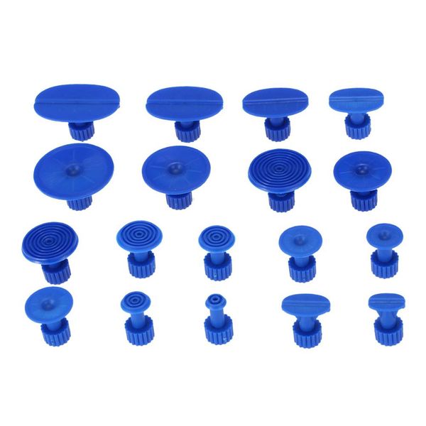 

new 18pcs car auto body dent repair blue puller tabs suction cups tool accessories