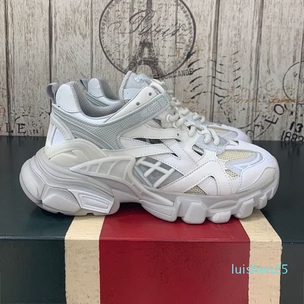 

women paris designer platform luxury shoes triple s sneakers layer combination fashion casual retro day sport running shoes 5.5- 8 l25, Black