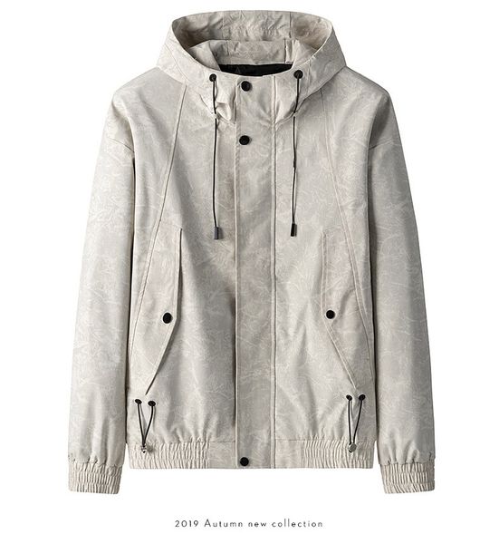 

2019 осень зима мужская женская мода outwear jakcets спорт куртка высокого лоскутная tops ветровки повседневный ветровка m-3xl, Black;brown