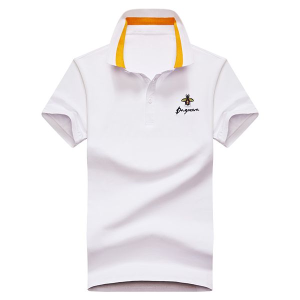 

summer new men's poloshirt color tennis tee cotton shirt breathable casual men golf solid clothes shirt iqtok, Black