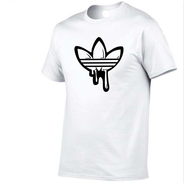 

2018 summer new men t shirt casual short sleeve o-neck 100% cotton adid t-shirt men brand white black red gray tee shirt