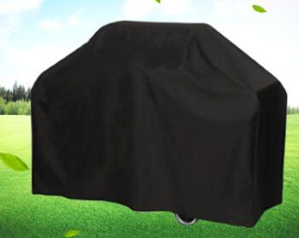 

black waterproof bbq cover bbq accessories grill cover anti dust barbeque grill outdoor garden patio protector 58x77cm