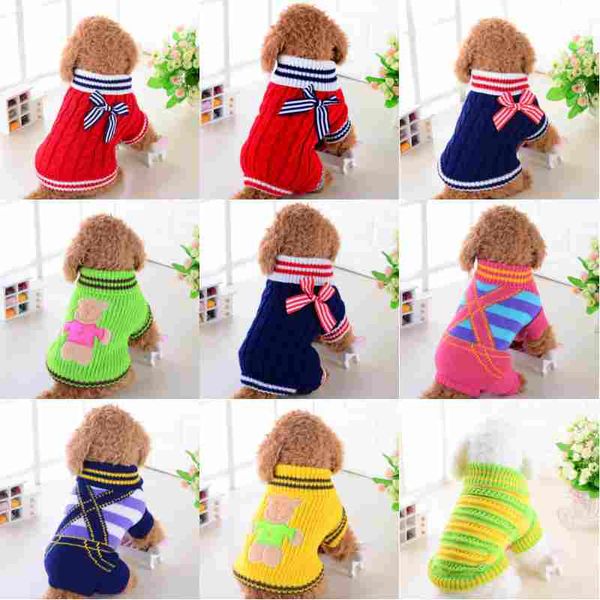 

pet sweater dog navy sweater vip clothes autumn and winter sweater teddy clothing supplies