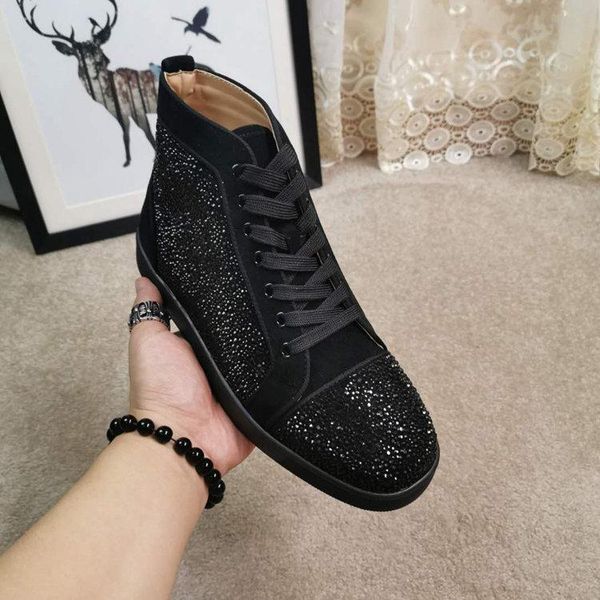 

rivet boots lace iron drill men's leather shoes and boots martin boots solid fashion new products, Black