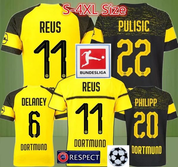 

Boru ia dortmund occer jer ey t hirt 18 19 ancho home football hirt jer ey reu t hirt men kid kit cami eta maillot 4xl