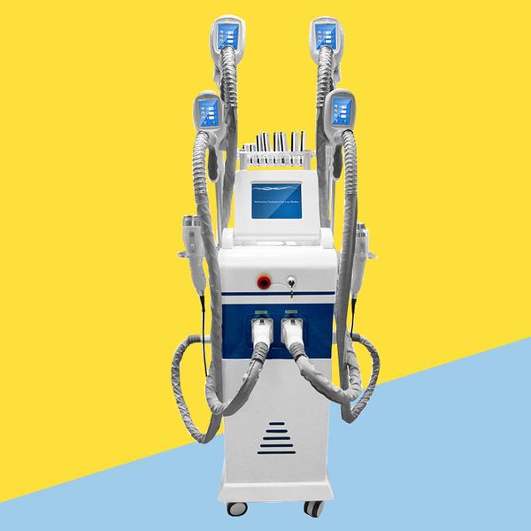 

2020 new multifunctional 4 cryo heads weight loss fat ing machine cold vacuum therapy cryotherapy slimming
