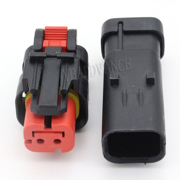 

776427-1 776428-1 te connectivity ampseal series 2 pin male female connector