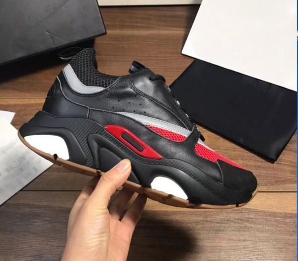 

2019 new b22 men's sports shoes casual shoes fashion ladies french designer brand casual shoes m189602, Black