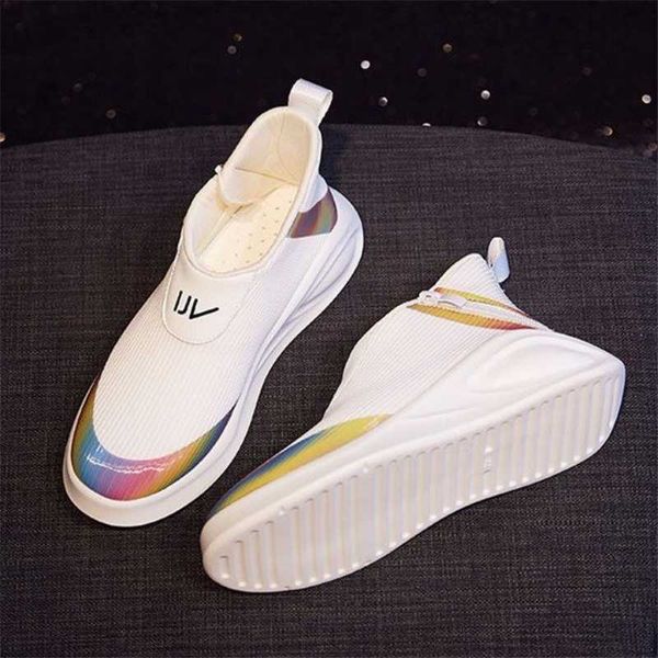 

women's tide shoes europe 2020 net red women's shoes spring wild sports super fire korean casual flat, Black